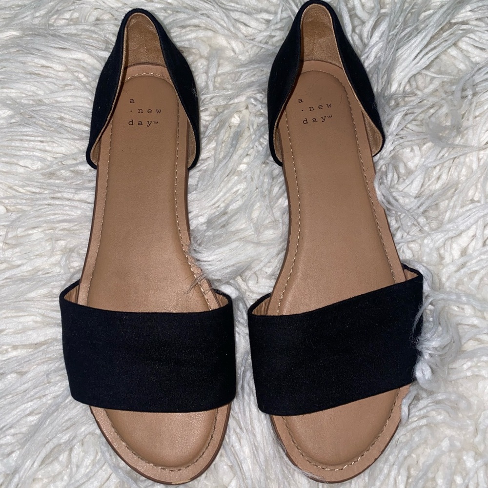Flat Dress shoes/ sandals size 8